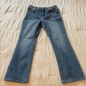 Flag & Anthem Genoa Mid Rise Boot Cut Women's Blue Jean